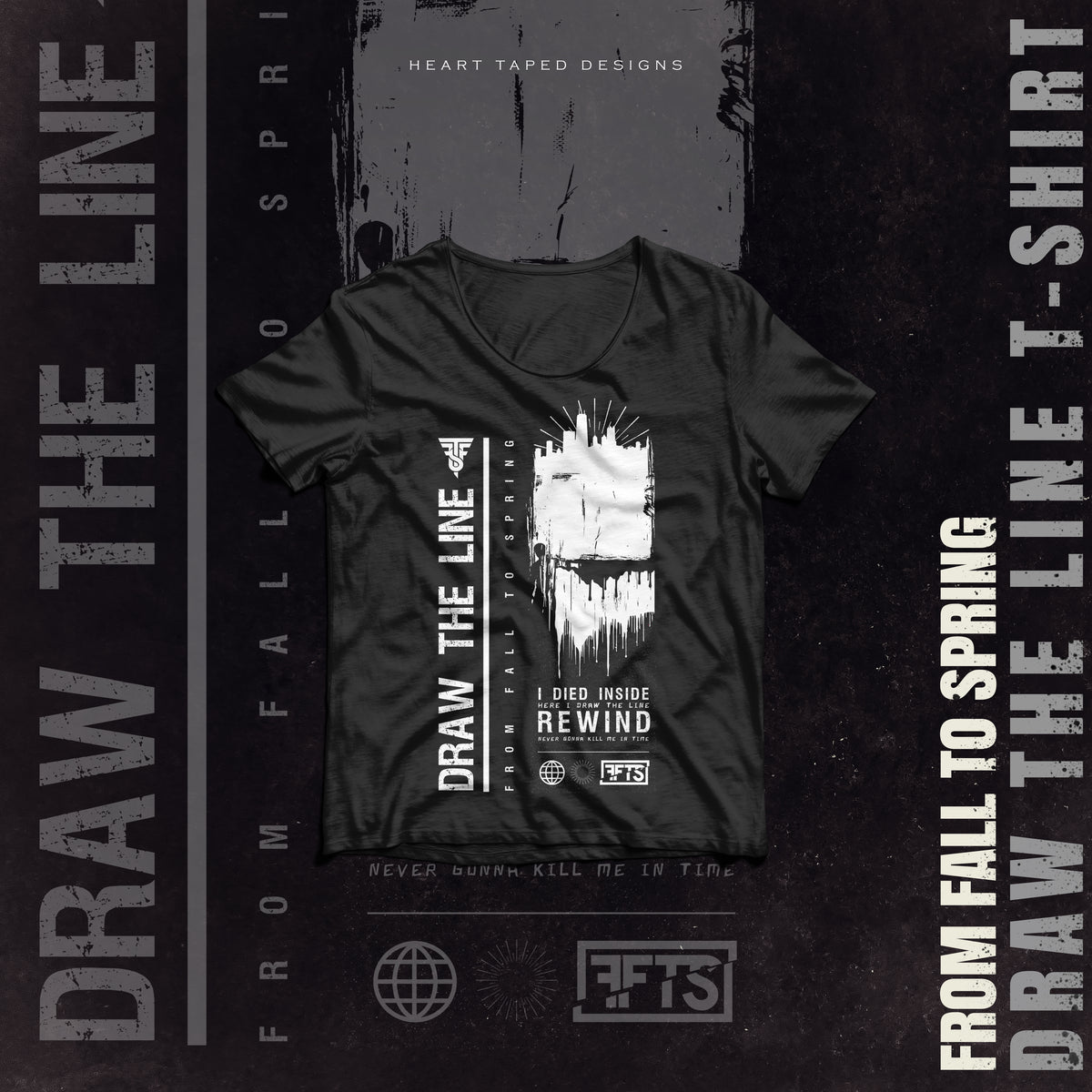 "Draw The Line" T-shirt
