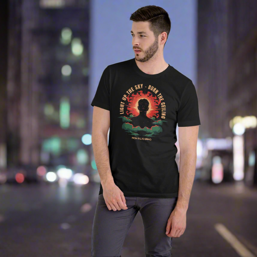 T-Shirt "Light Up The Sky"