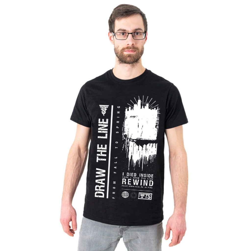 T-Shirt "Draw The Line"