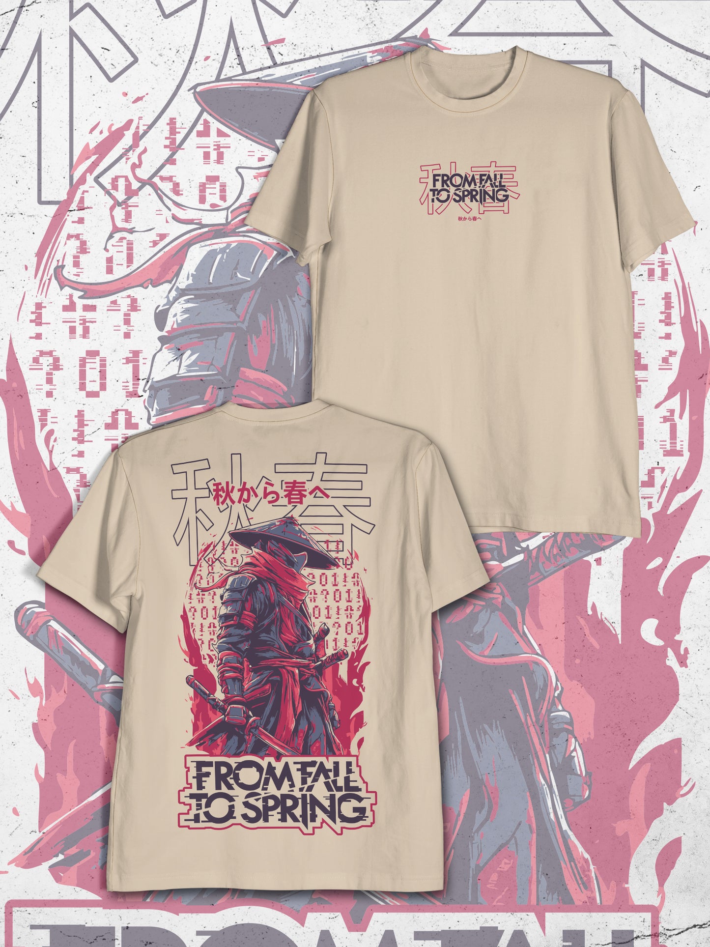 T-Shirt Samurai II Beige